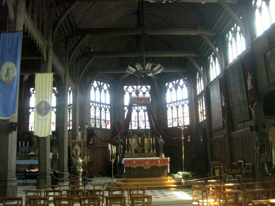 Im Inneren der Kirche