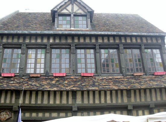 Altes Haus in Etrétat