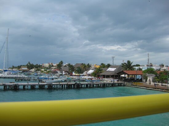 Blick auf Islas Mujeres