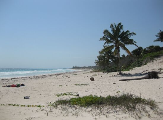 Strand im Naturpark