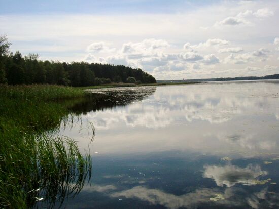 Der See beim Freilichtmuseum