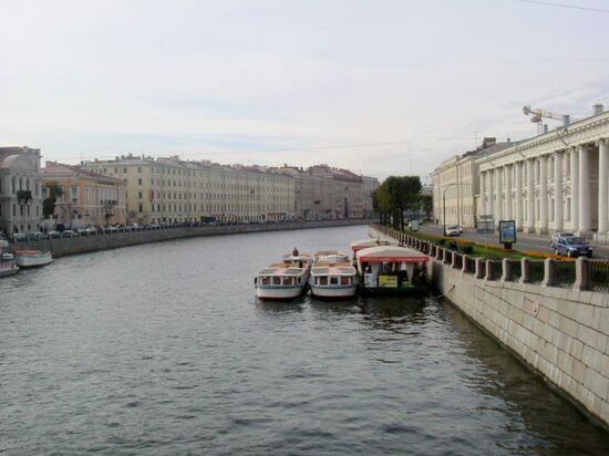 Kanal in St. Petersburg
