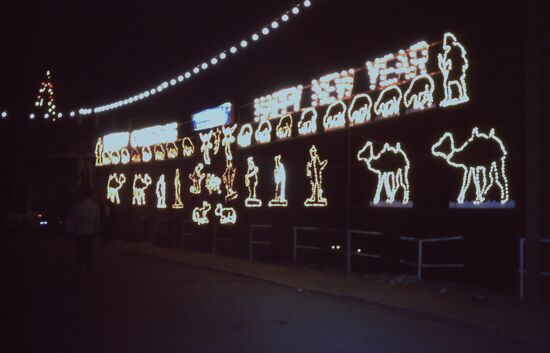 Weihnachtlich geschmückt