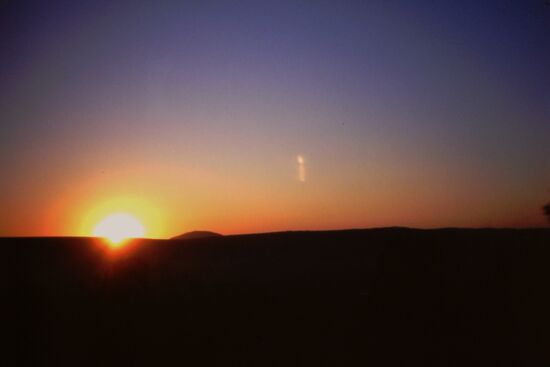 Sonnenuntergang am See Genezareth