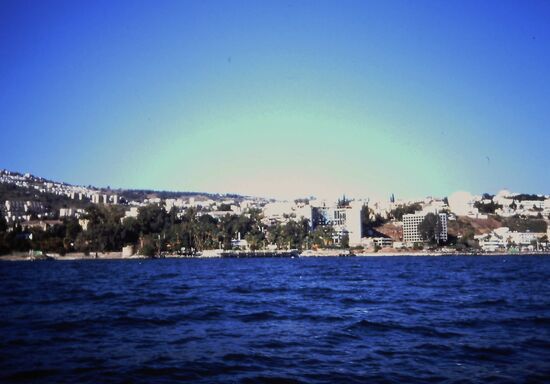 Blick auf Tiberias