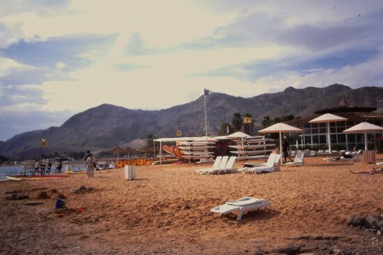 Strand in Eilat