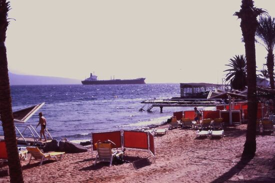 Strand in Eilat