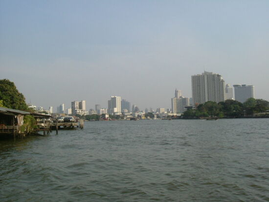 Fahrt auf dem Chao Phraya River