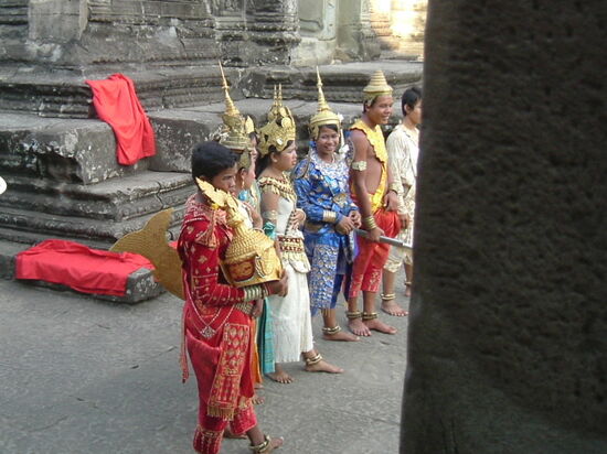 Tänzer in Angkor Wat