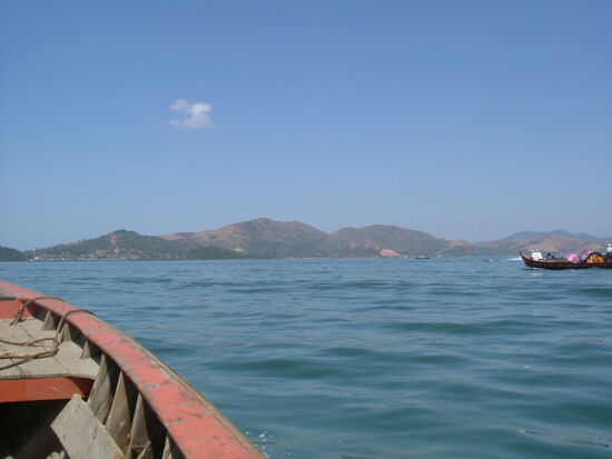 Überfahrt von Ranong nach Kwa Thang