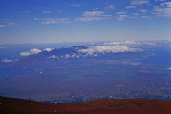 Blick vom Haleakala NP