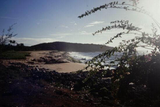 Strand beim Resort