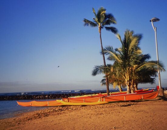 Honolulu beach