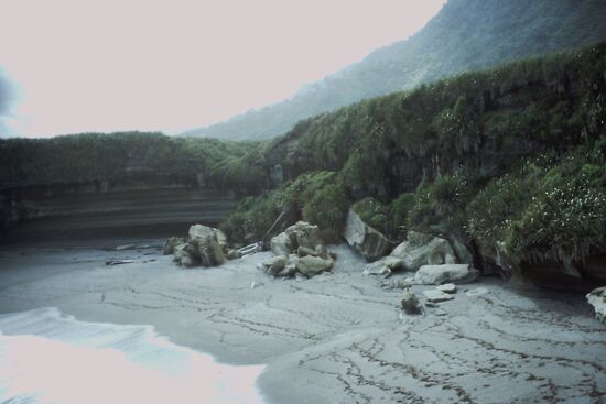 Strand bei den Pancakes