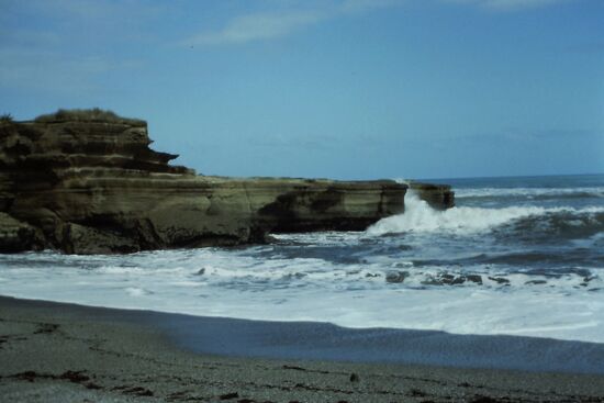 Am Strand Paparoa Nationalpark