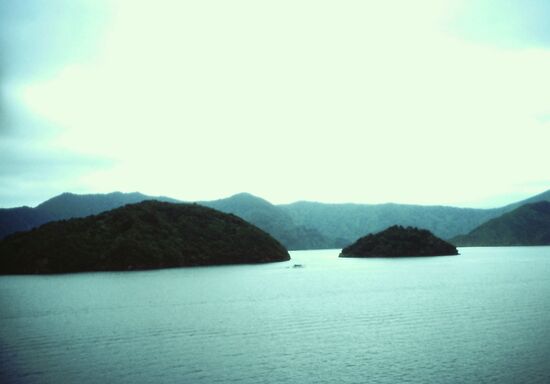 Überfahrt von Picton nach Wellington - Marlborough Sounds