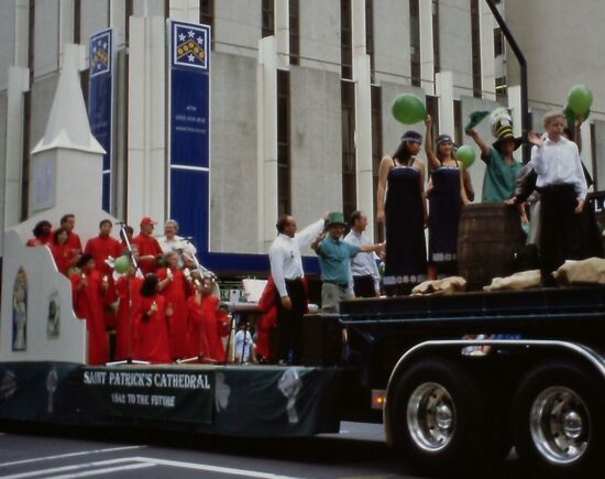 Umzug am St. Patricks Day