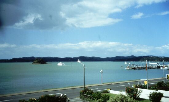 Blick vom Bay View Motel