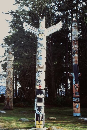 Totempfähle Stanley Park