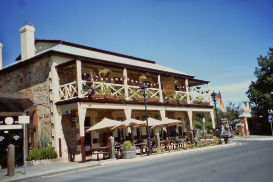 Hahndorf Restaurant "German Arms"
