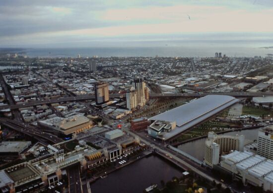 Blick vom Rialto Observation Deck