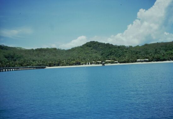Blick auf Hamilton Island