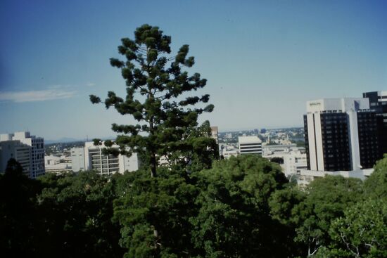 Blick von Metro Inn Tower Mill