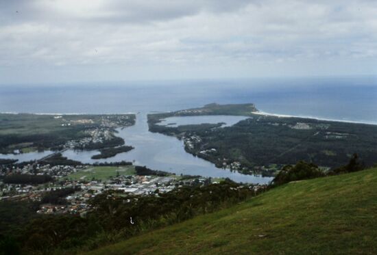 Blick auf Port Macquarie