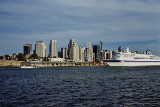 Blick auf die Skyline