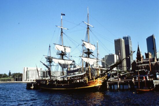 Segelschiff The Rocks