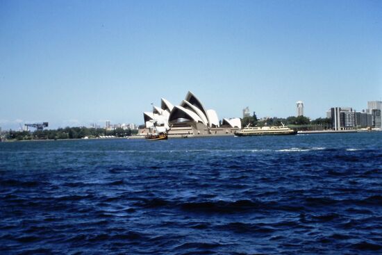 Blick auf Sydney Opera House