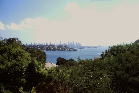 Blick auf Sydney vom Aussichtspunkt