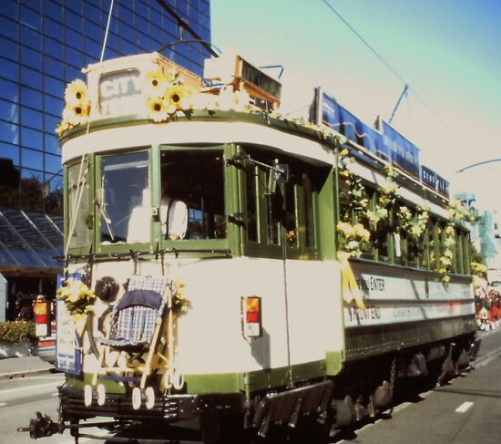 Tram in Christchurch