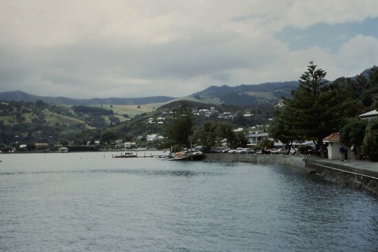 Blick auf Akaroa
