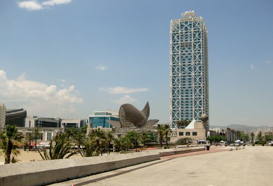 Promenade beim Port Olympic