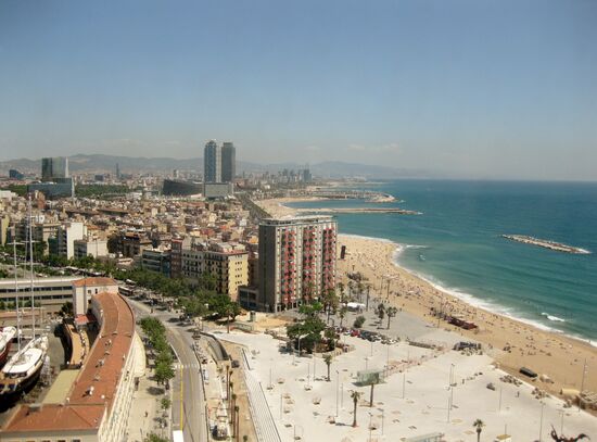 Blick von der Seilbahn