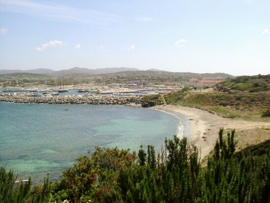 Blick auf Villasimius