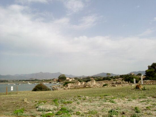 Blick von Nora auf Pula