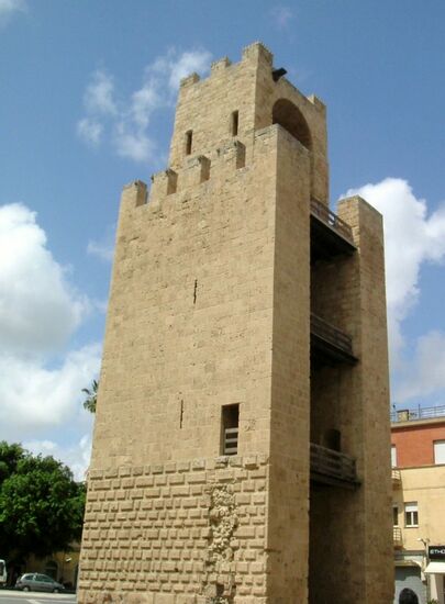 Porta Mannu mit San Cristoforo Turm
