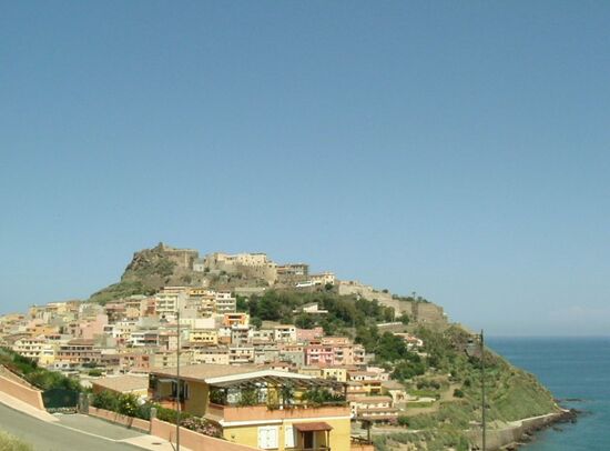Blick auf Castelsardo