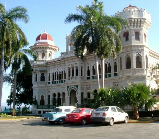 Schönes Kolonialgebäude