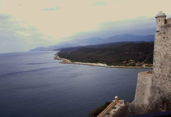 Blick vom Castillo de San Pedro el Moro