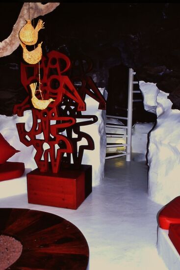 Auffallende Skulptur