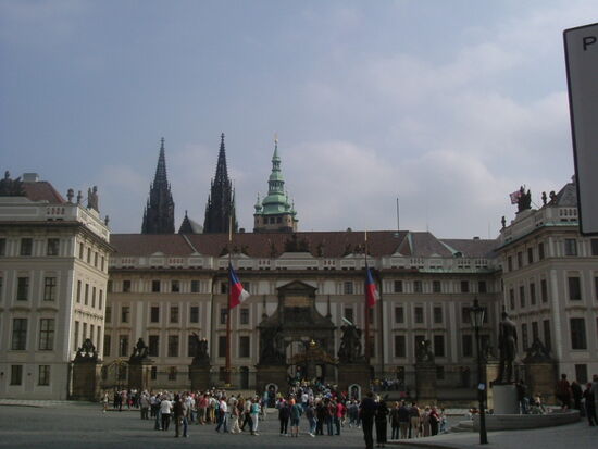 Bei der Prager Burg