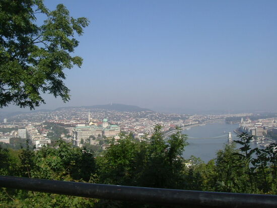 Blick vom Gellertberg