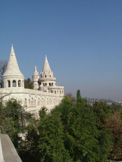 Blick auf Fischerbastei