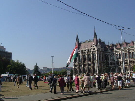 Demo vor Parlament