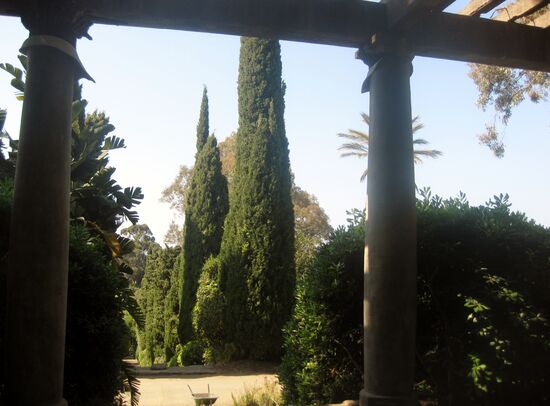 Pergola bei der Grossen Treppe