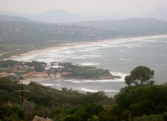 Blick auf Plage Pampelonne