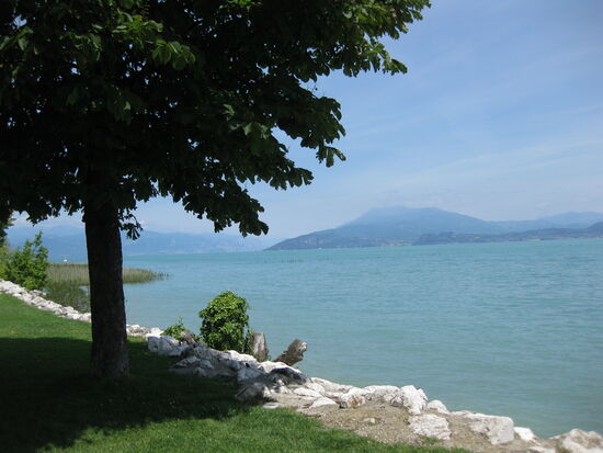 Am Ufer des Gardasees